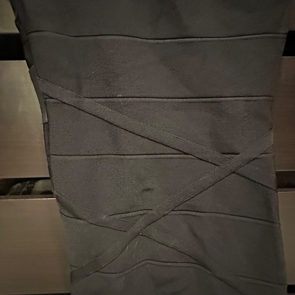 Stretta Asymmetric Bandage Dress - Picture 3 of 7